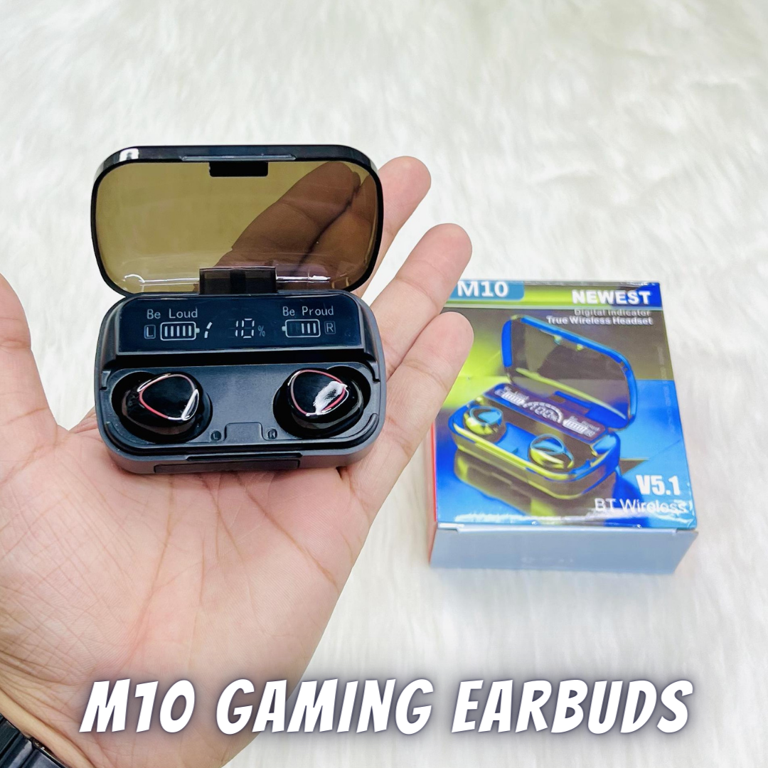 M10 TWS Wireless Earbuds Gaming Mode